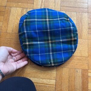 vintage tartan newsboy account plaid * accepting offers